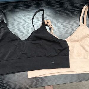 BUNDLE of 2* BRANWYN Essential Bralette  1 Black and 1 Nude
